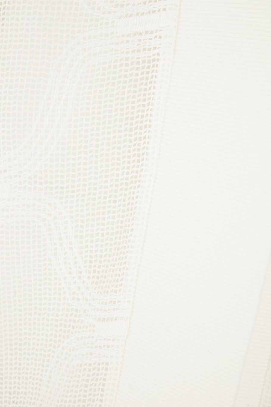 ALPHA STUDIO Cardigan smanicato in cotone bianco, view 3