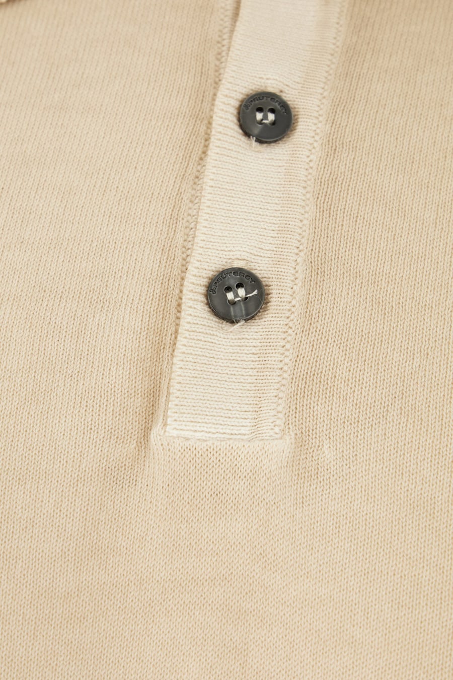 PEUTEREY Polo in cotone sabbia, view 3