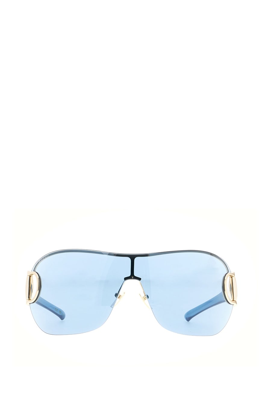 Gucci Occhiali da sole in acetato blu