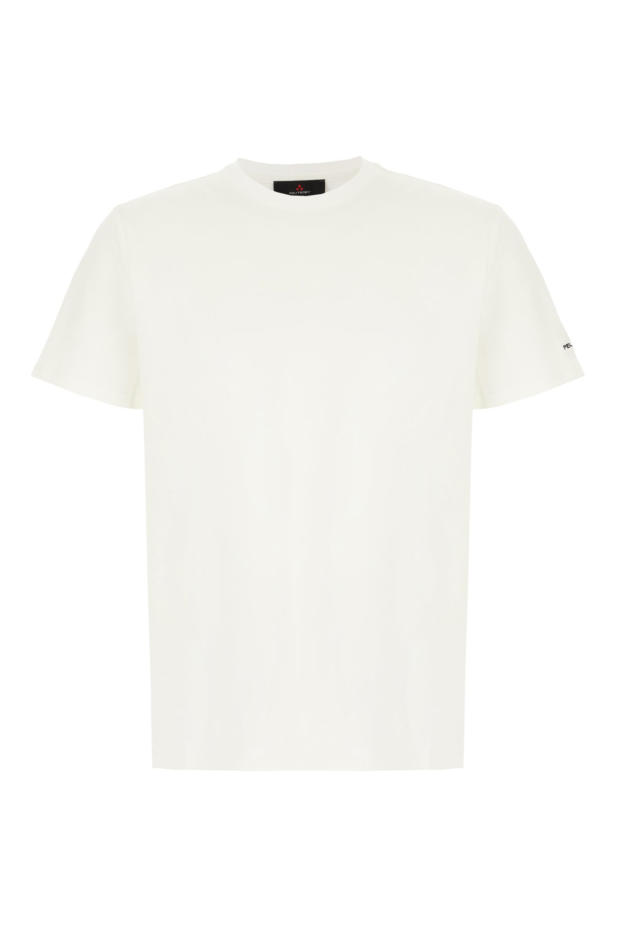 PEUTEREY T-shirt in misto poliestere bianco