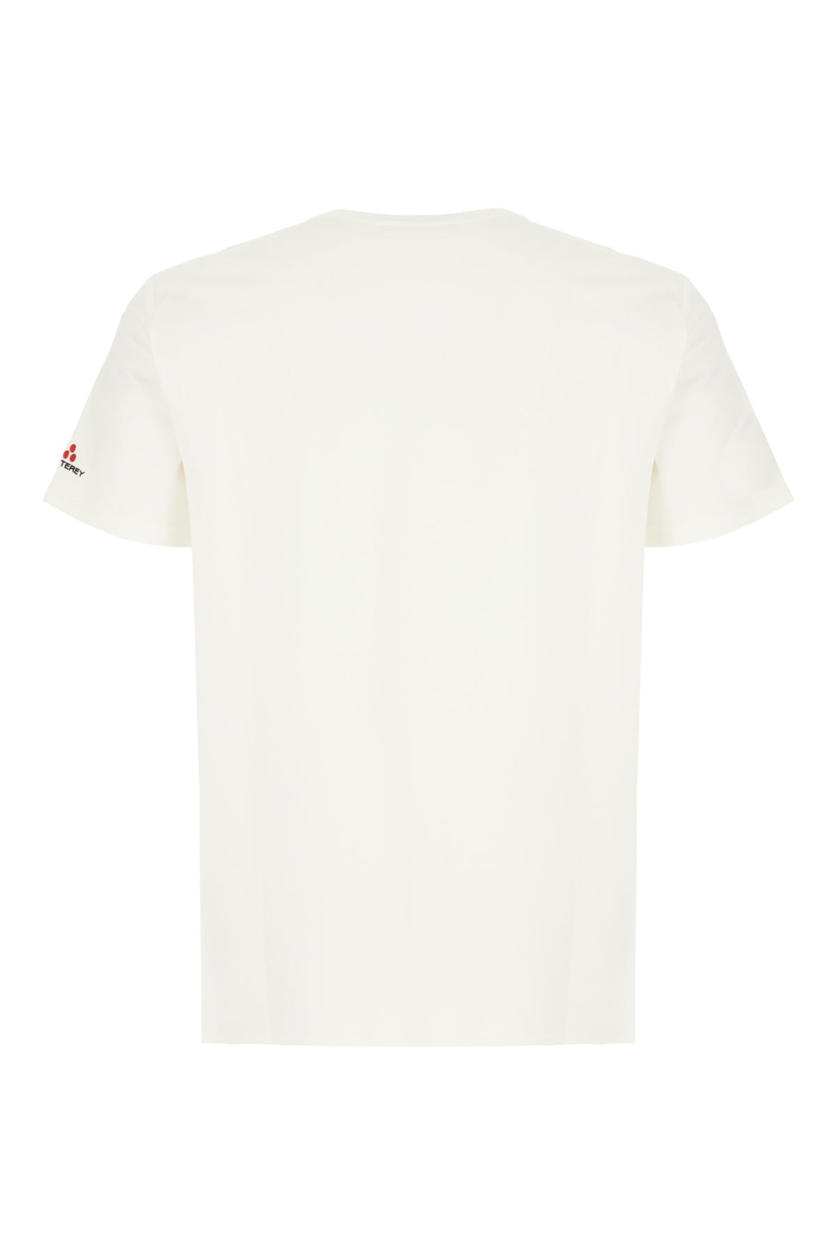 PEUTEREY T-shirt in misto poliestere bianco, view 2