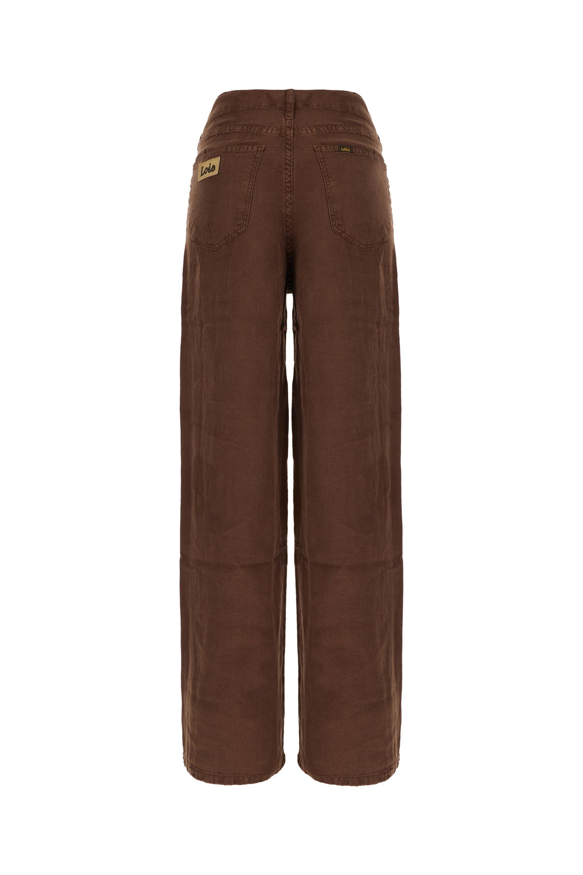 LOIS Jeans in lino cioccolato, view 2