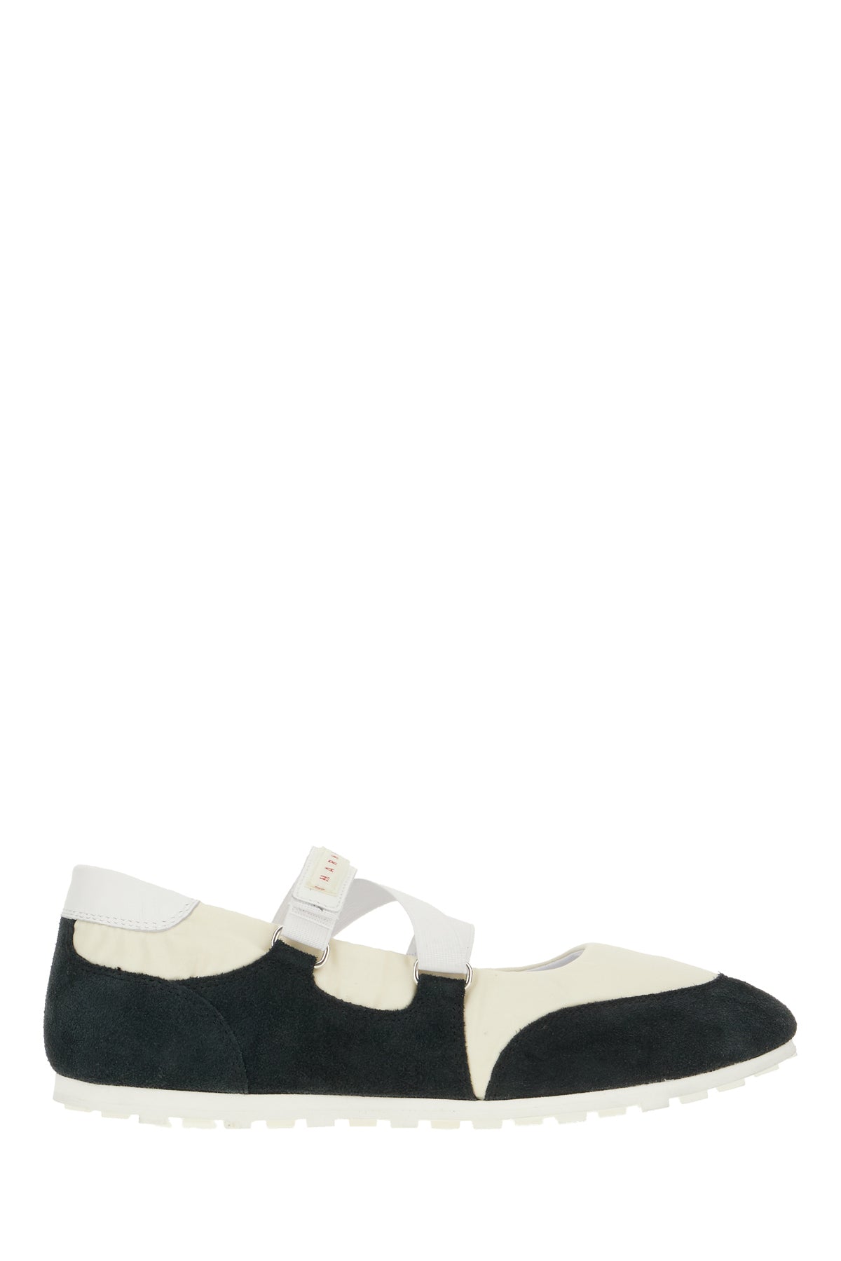 Marni Sneakers multicolor in nylon e pelle scamosciata