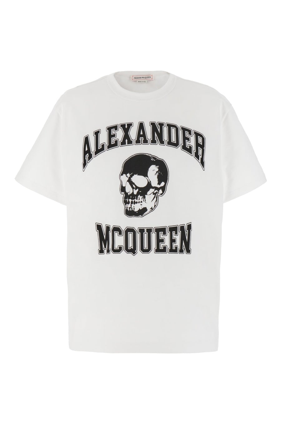 Alexander McQueen T-shirt in cotone bianco