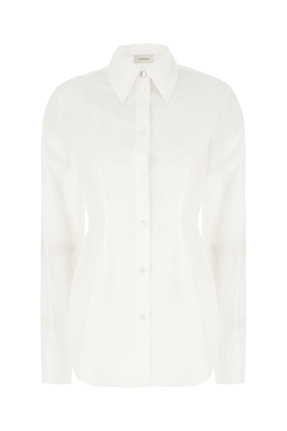 Sportmax Camicia in popeline bianco