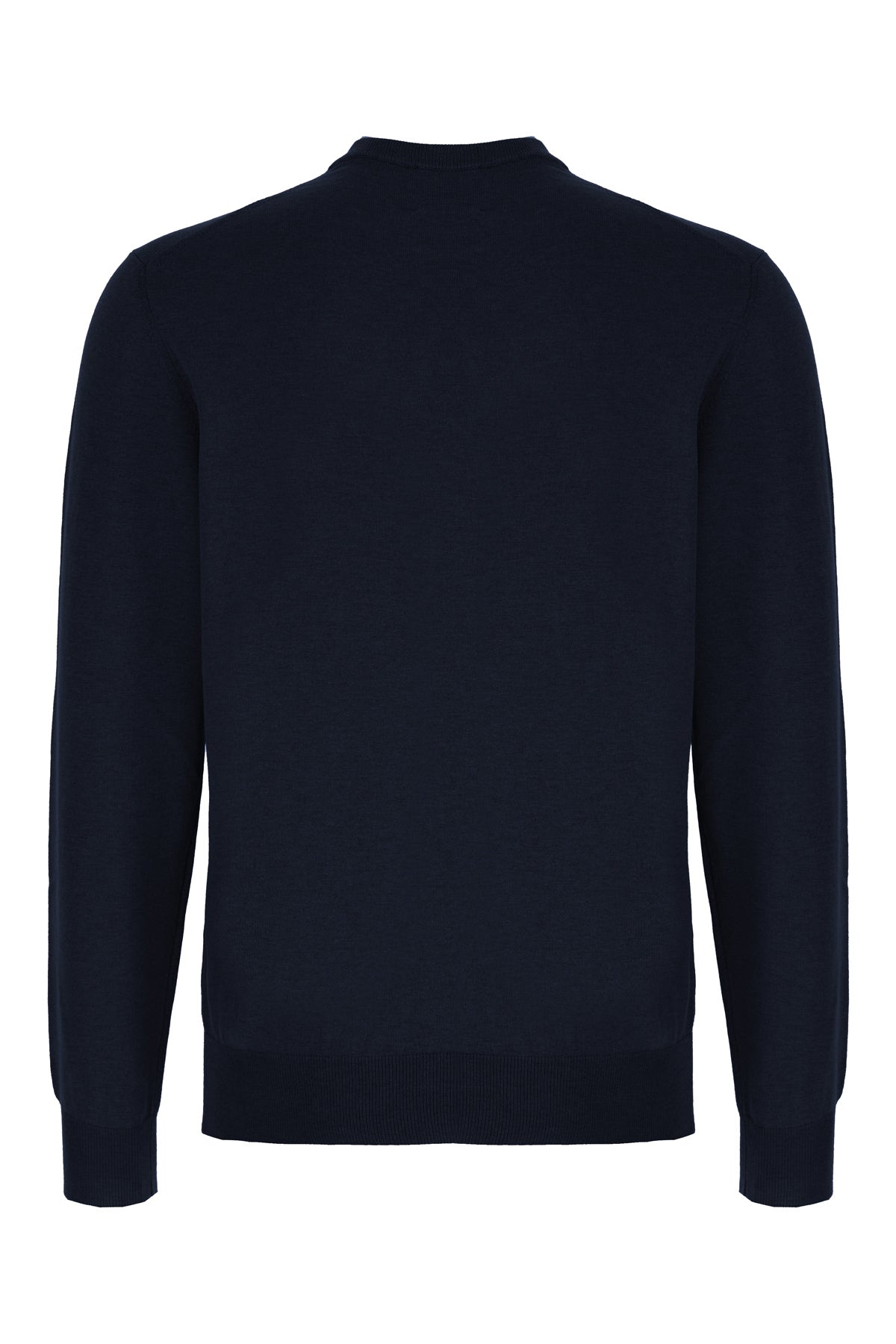 BALLANTYNE Maglione in misto seta blu notte, view 2