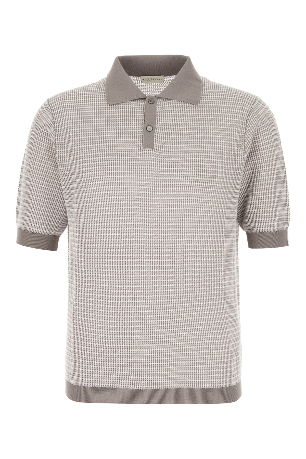 BALLANTYNE Polo in cotone bicolor