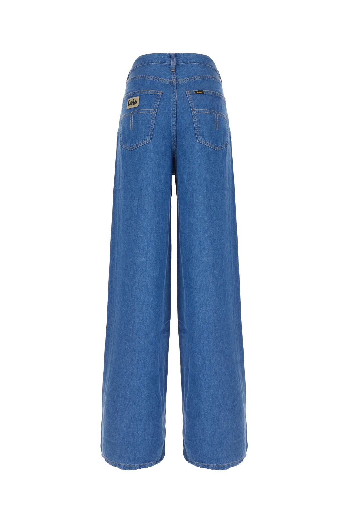 LOIS Jeans in misto lyocell blu, view 2