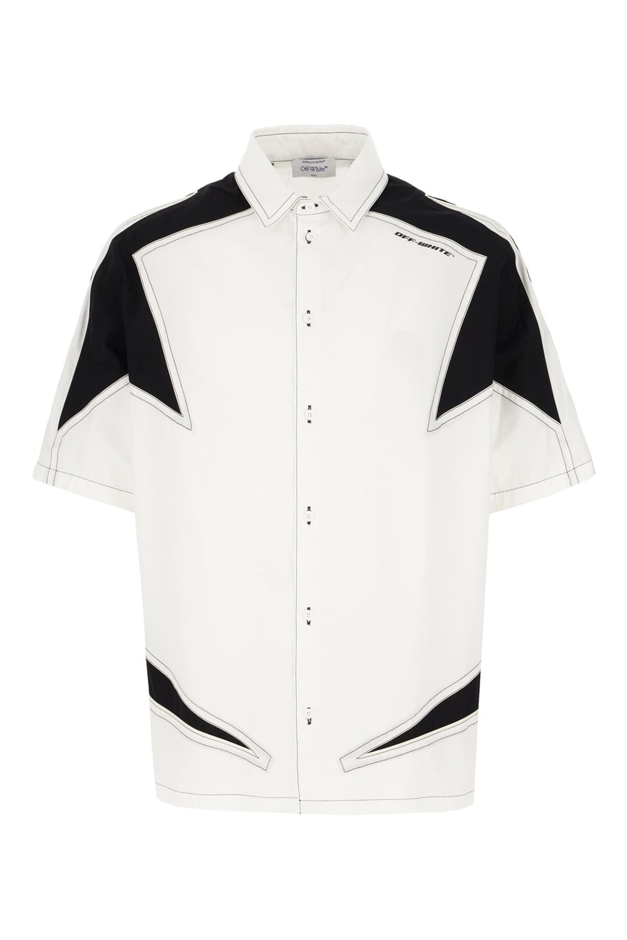 Off-White Camicia in cotone bicolor