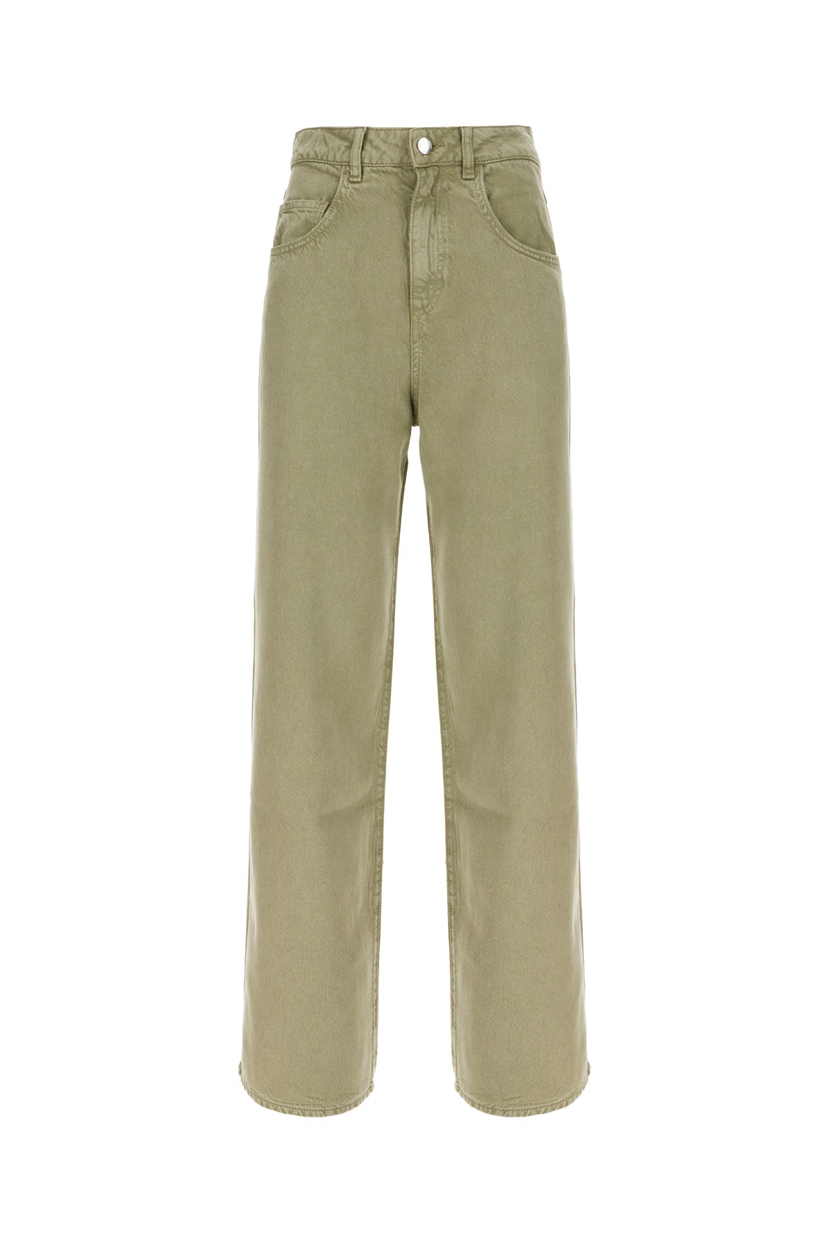 ICON DENIM Jeans in denim verde oliva