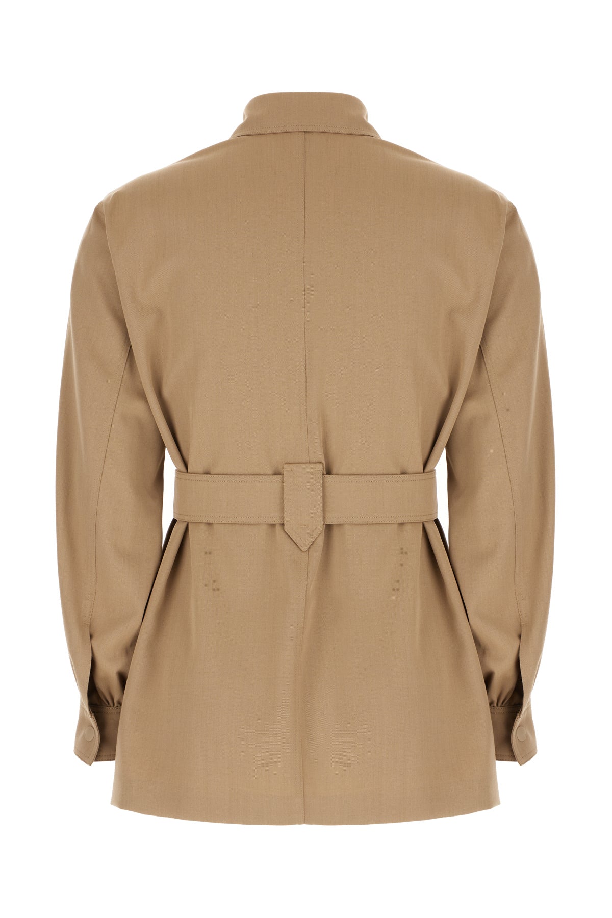 Max Mara Camicia in lana cammello, view 2