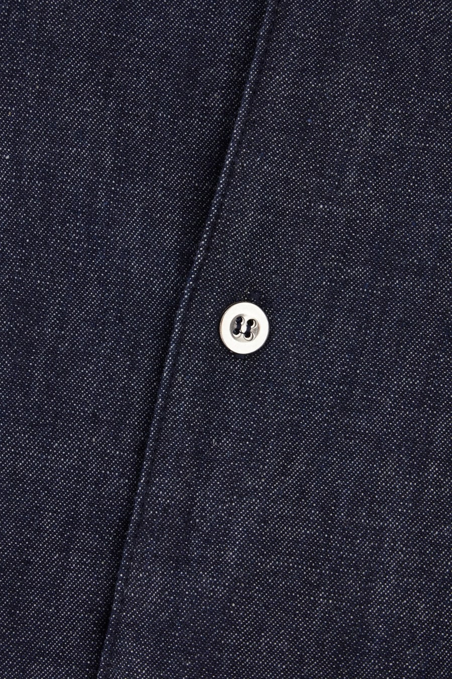 ALPHA STUDIO Camicia in denim blu notte, view 3