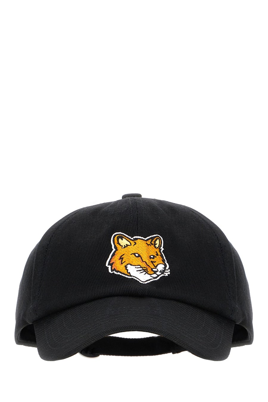 MAISON KITSUNÈ Cappello da baseball in cotone nero