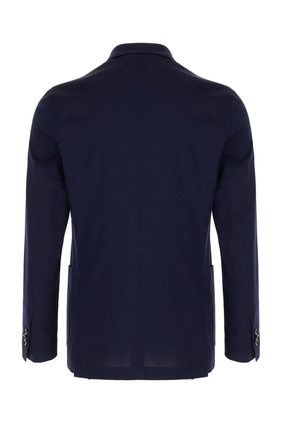 LARDINI Giacca in cotone blu navy, view 2