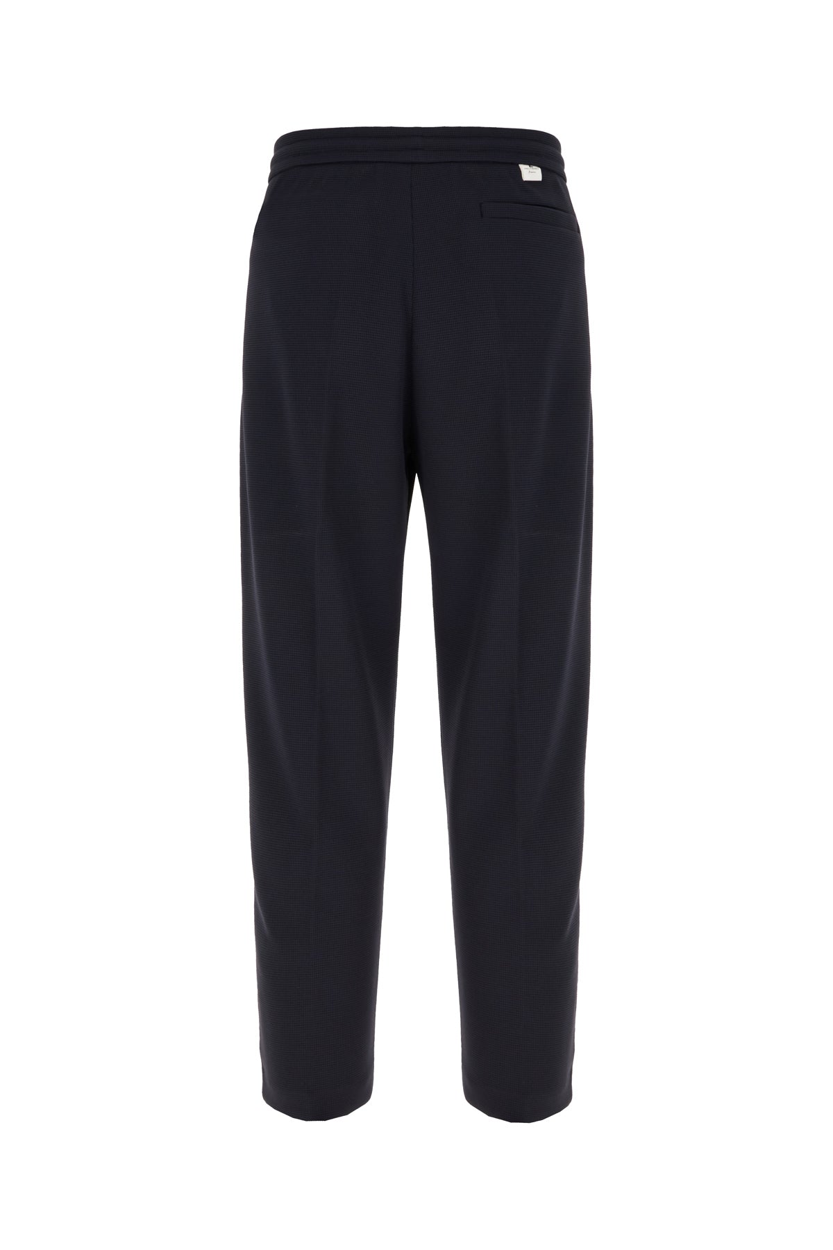 PEUTEREY Pantalone in poliestere stretch blu notte, view 2