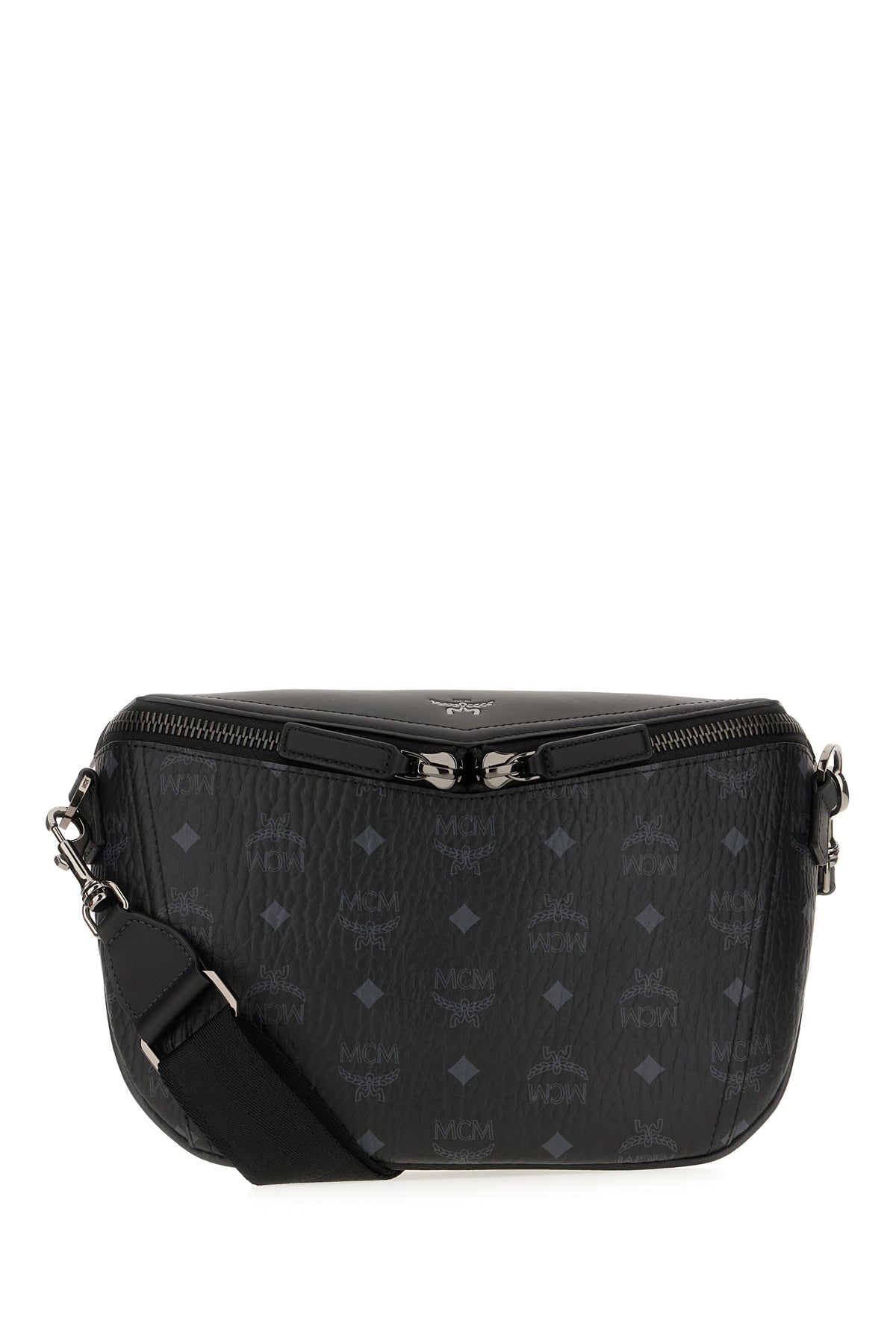 MCM Borsa a tracolla in simil pelle stampata