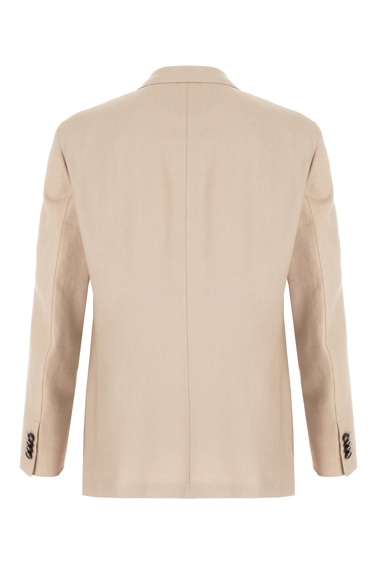 ZEGNA Giacca in misto lana stretch cappuccino, view 2