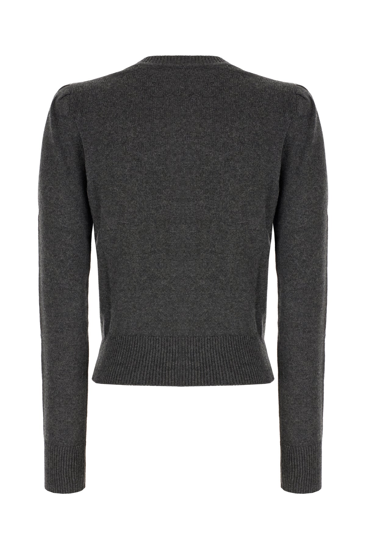 MARANT ETOILE Maglione in misto cotone antracite, view 2