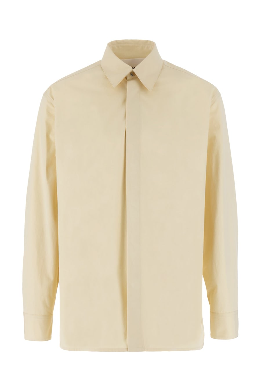 Jil Sander Camicia in cotone crema