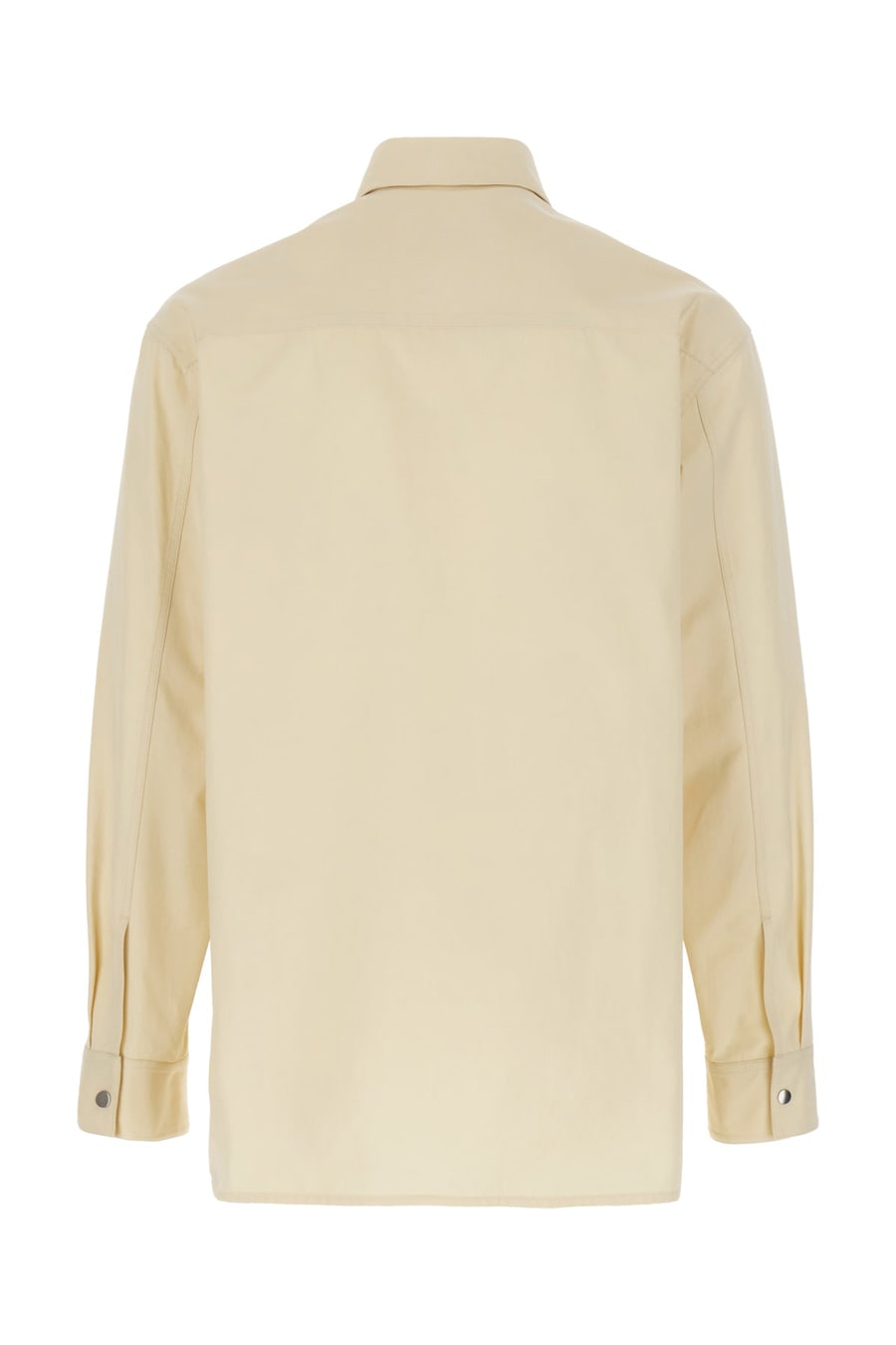 Jil Sander Camicia in cotone crema, view 2