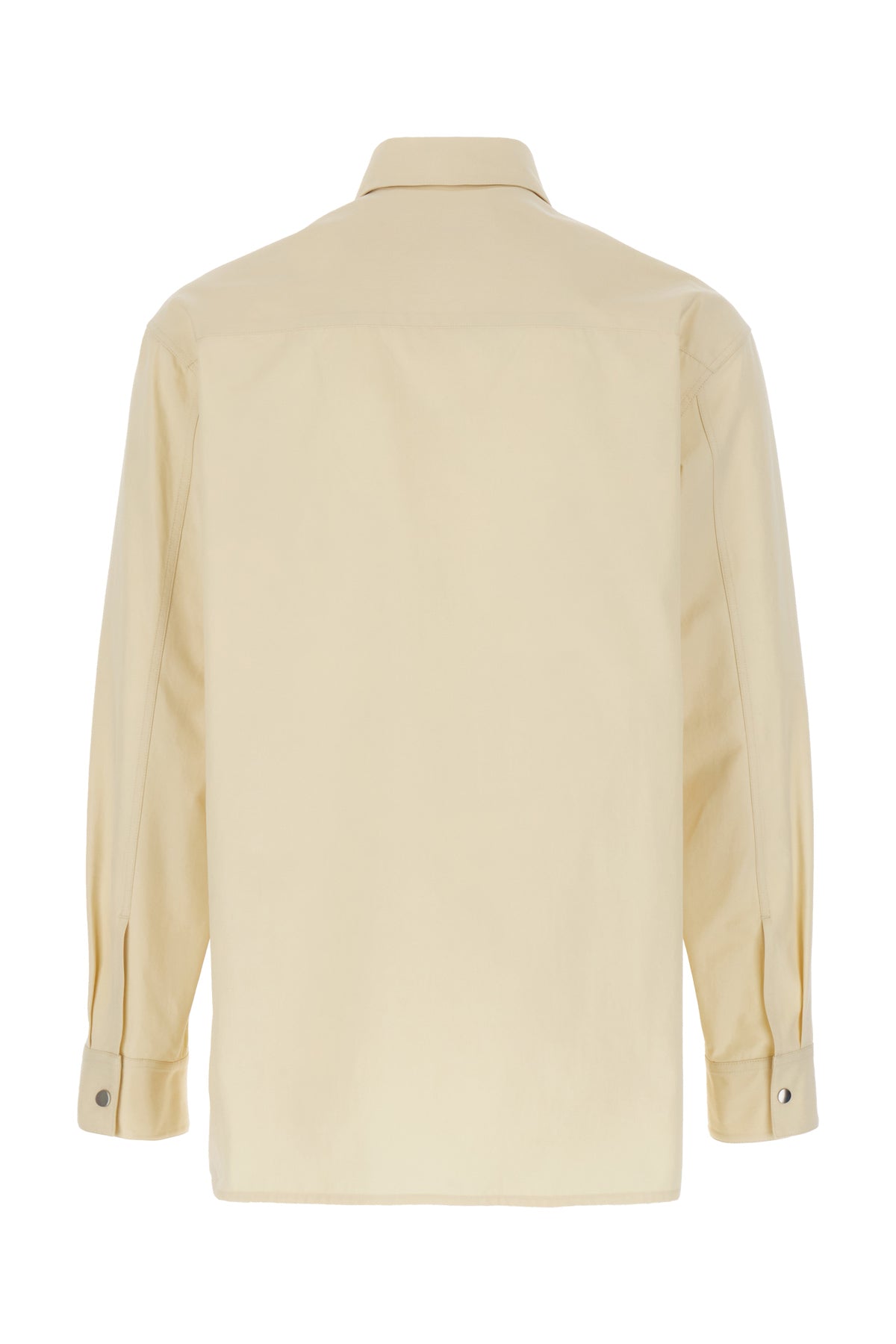 Jil Sander Camicia in cotone crema, view 2