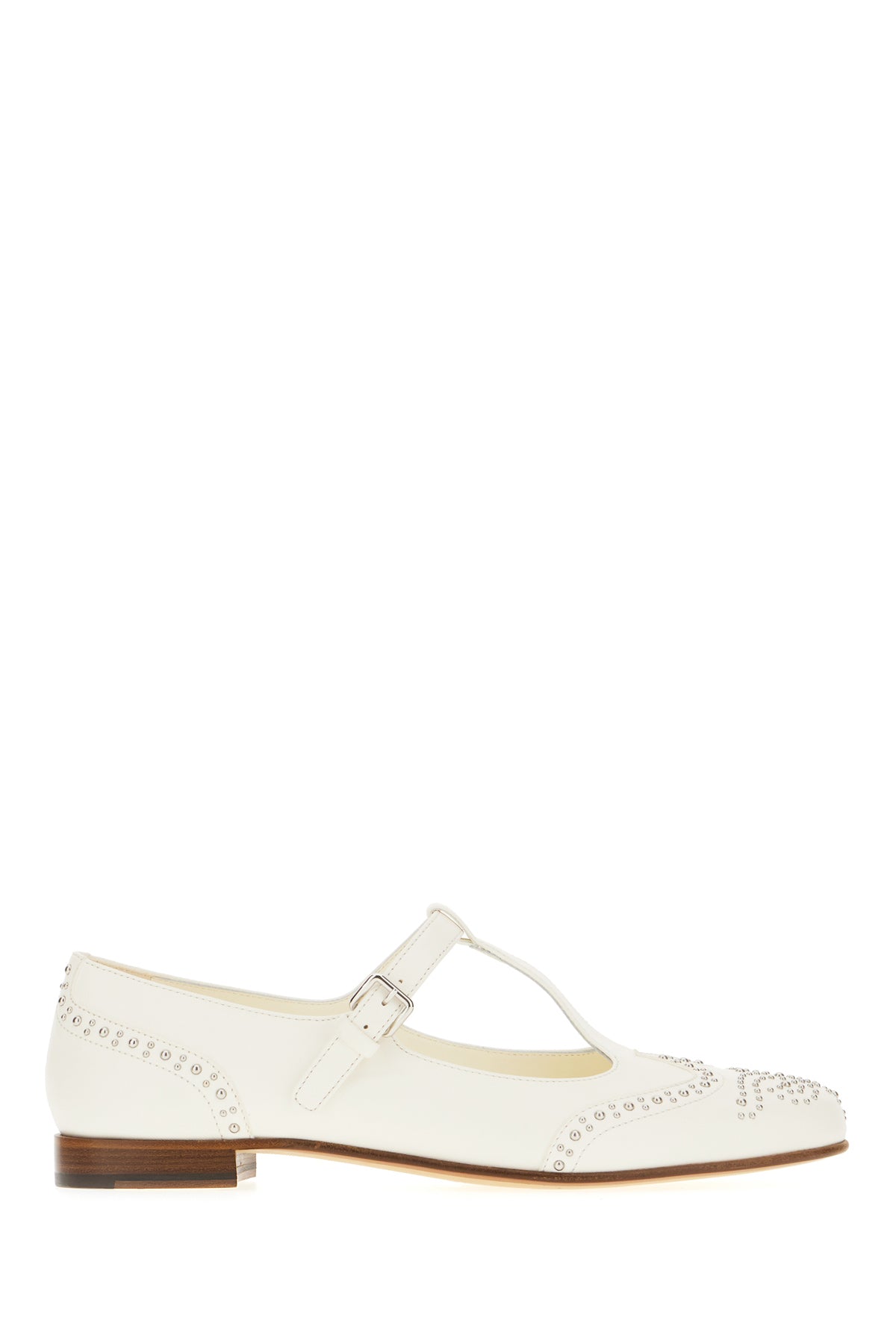 Church's Ballerine in pelle bianca
