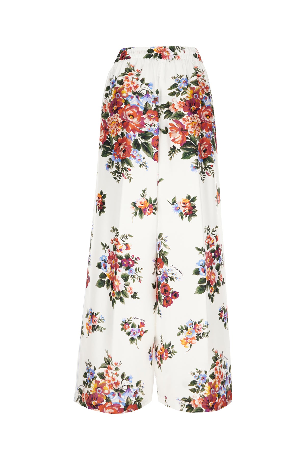 Dolce & Gabbana Pantalone in seta stampata, view 2