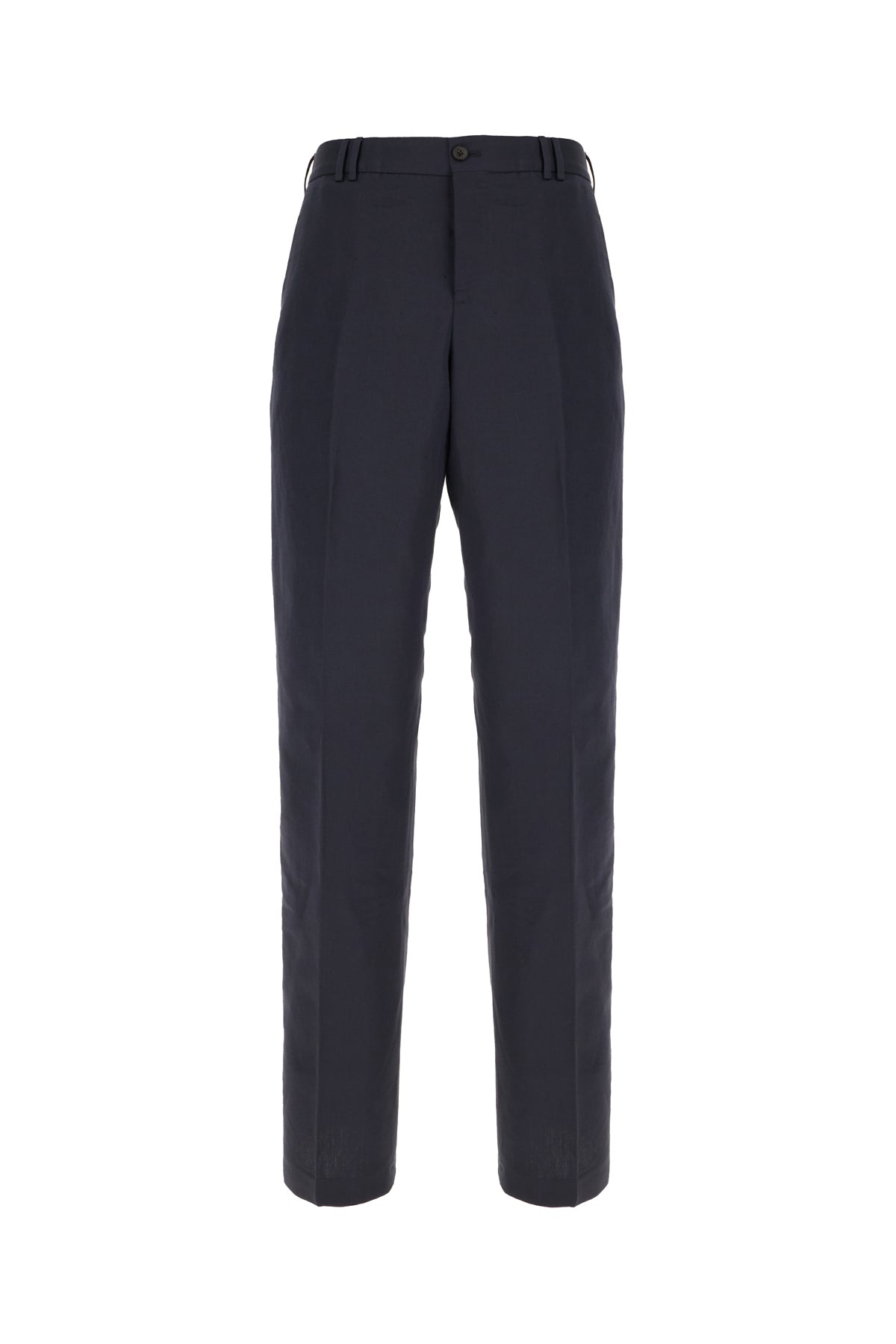 PT Torino Pantalone in misto lana blu notte