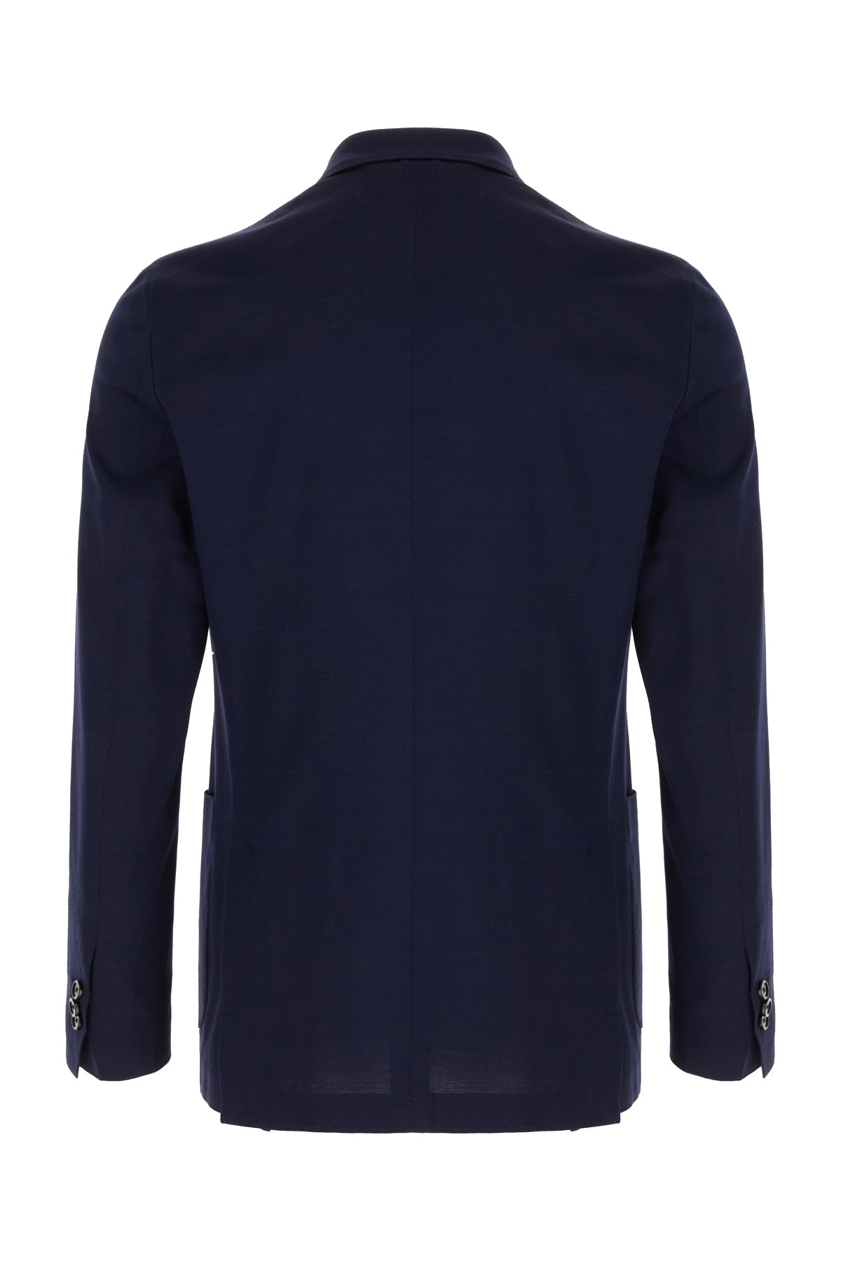 LARDINI Giacca in cotone blu navy, view 2