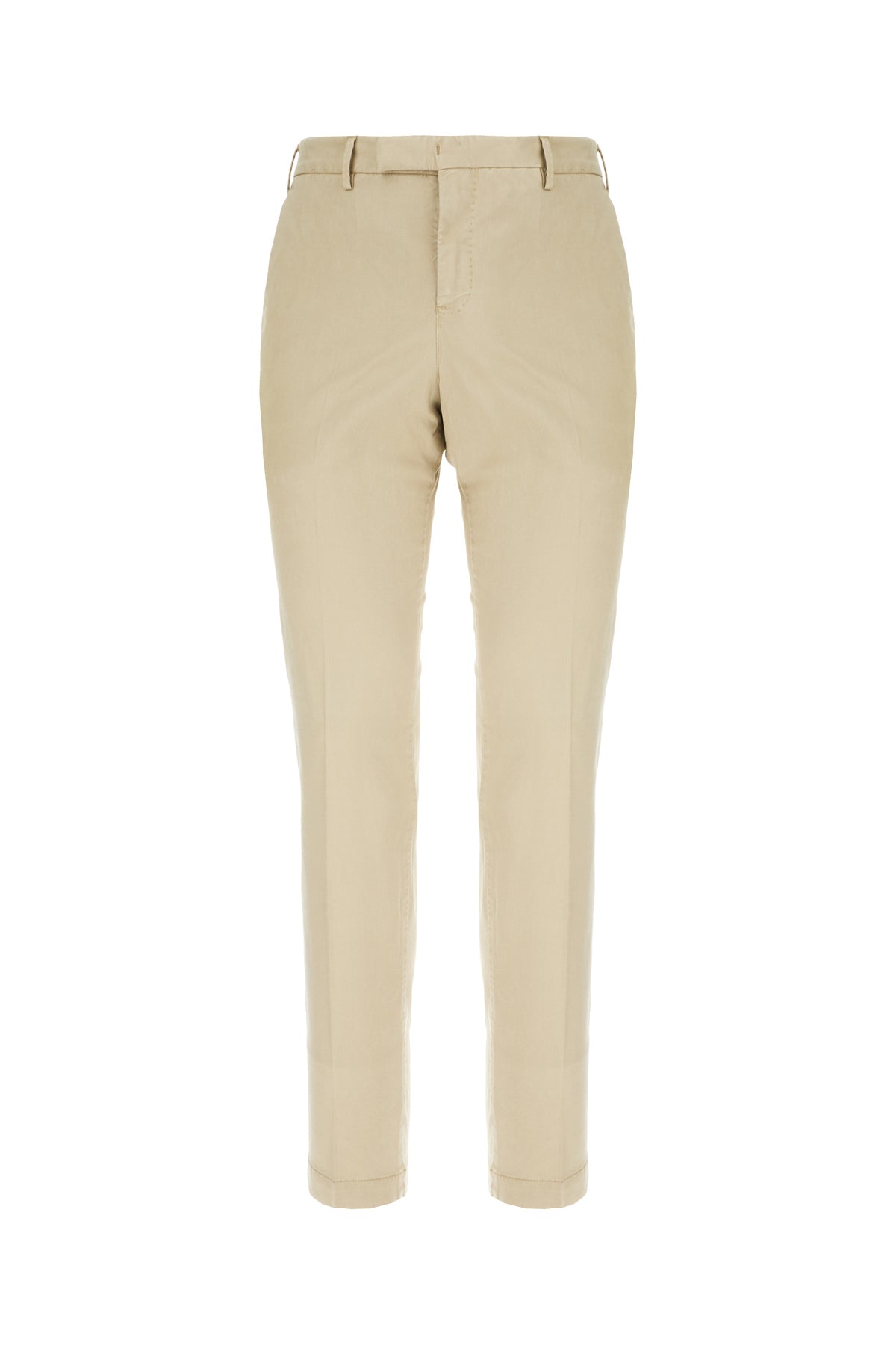 PT Torino Pantalone in misto lyocell cappuccino