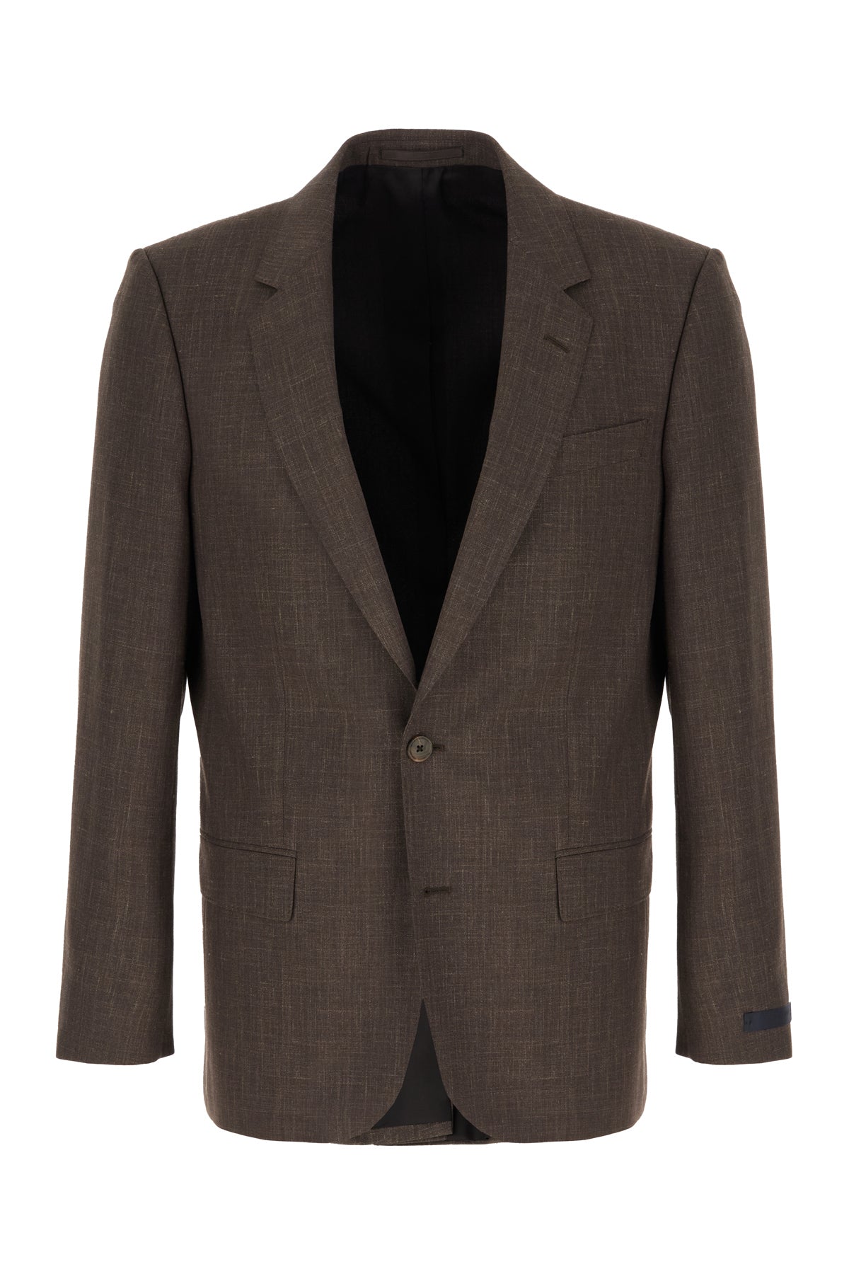 HUGO BOSS Giacca in misto lana cioccolato
