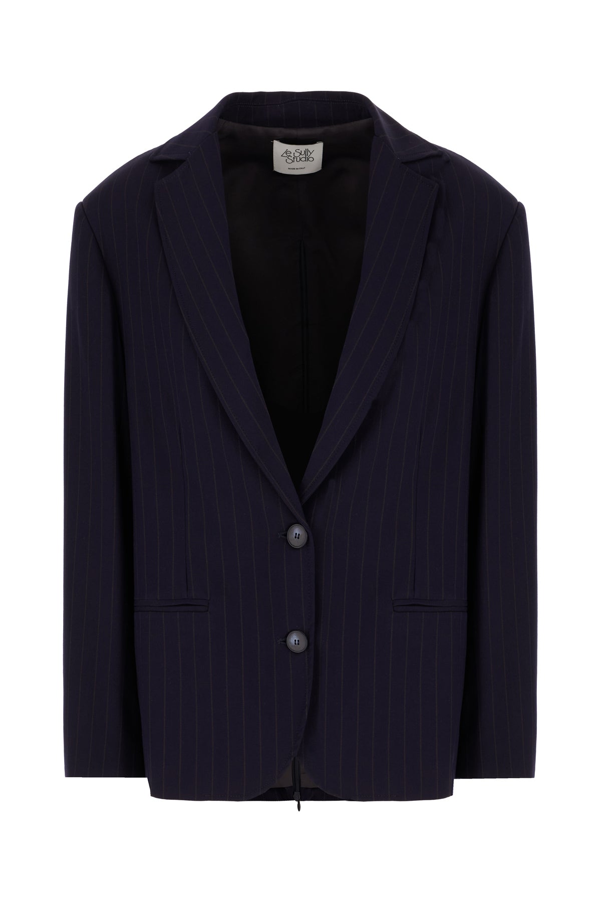 LE SULLY STUDIO Giacca in misto poliestere stretch ricamato