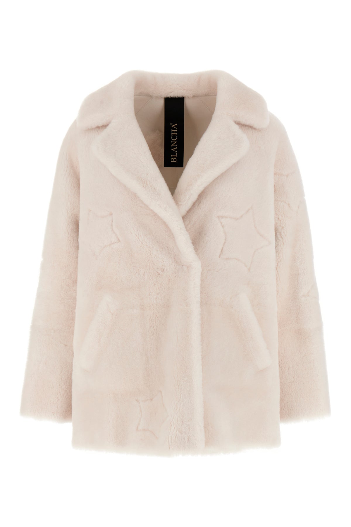 BLANCHA Cappotto in montone avorio