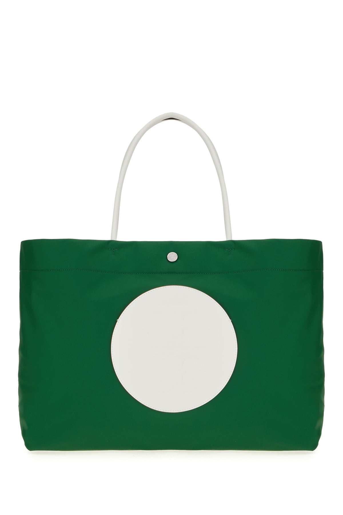 Tory Burch Borsa shopping Ella Twist in nylon verde