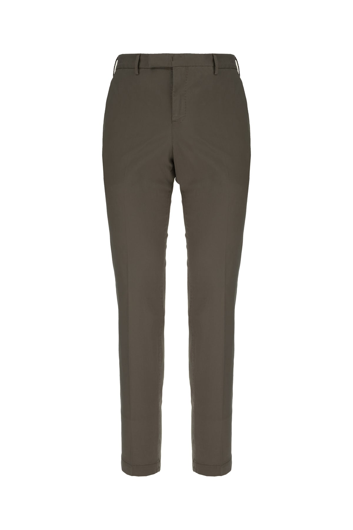 PT Torino Pantalone in misto lyocell fango