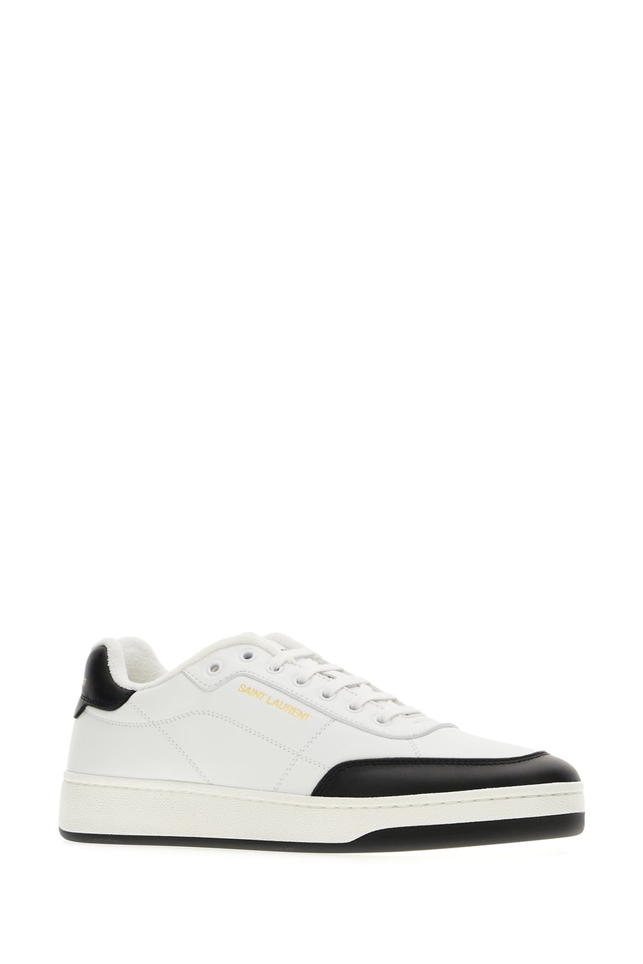 Saint Laurent Sneakers SL/61 in pelle bianca, view 2