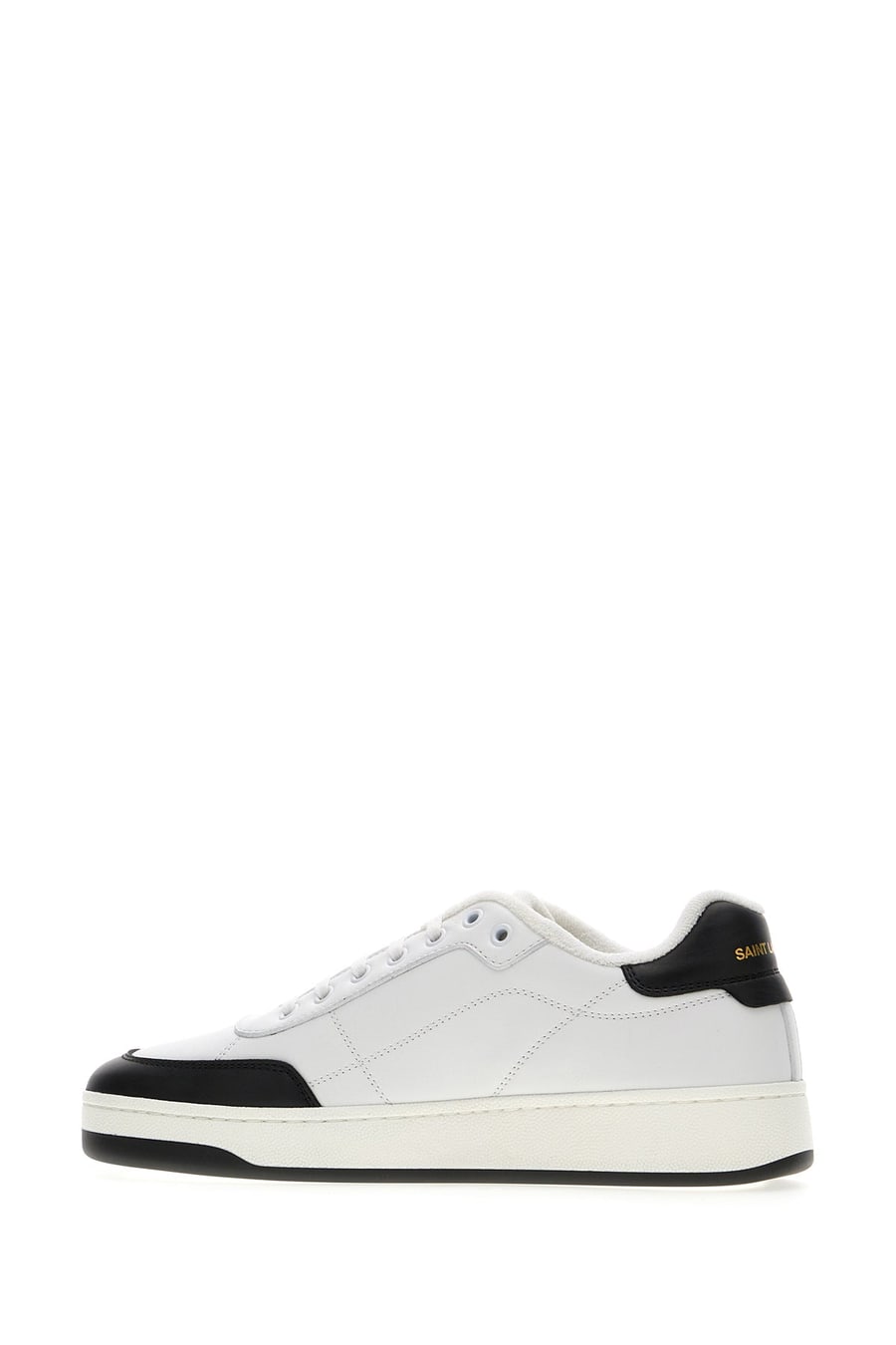 Saint Laurent Sneakers SL/61 in pelle bianca, view 3