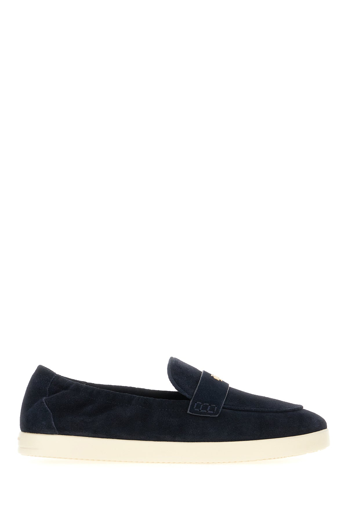 Tory Burch Mocassini Sport in pelle scamosciata blu notte