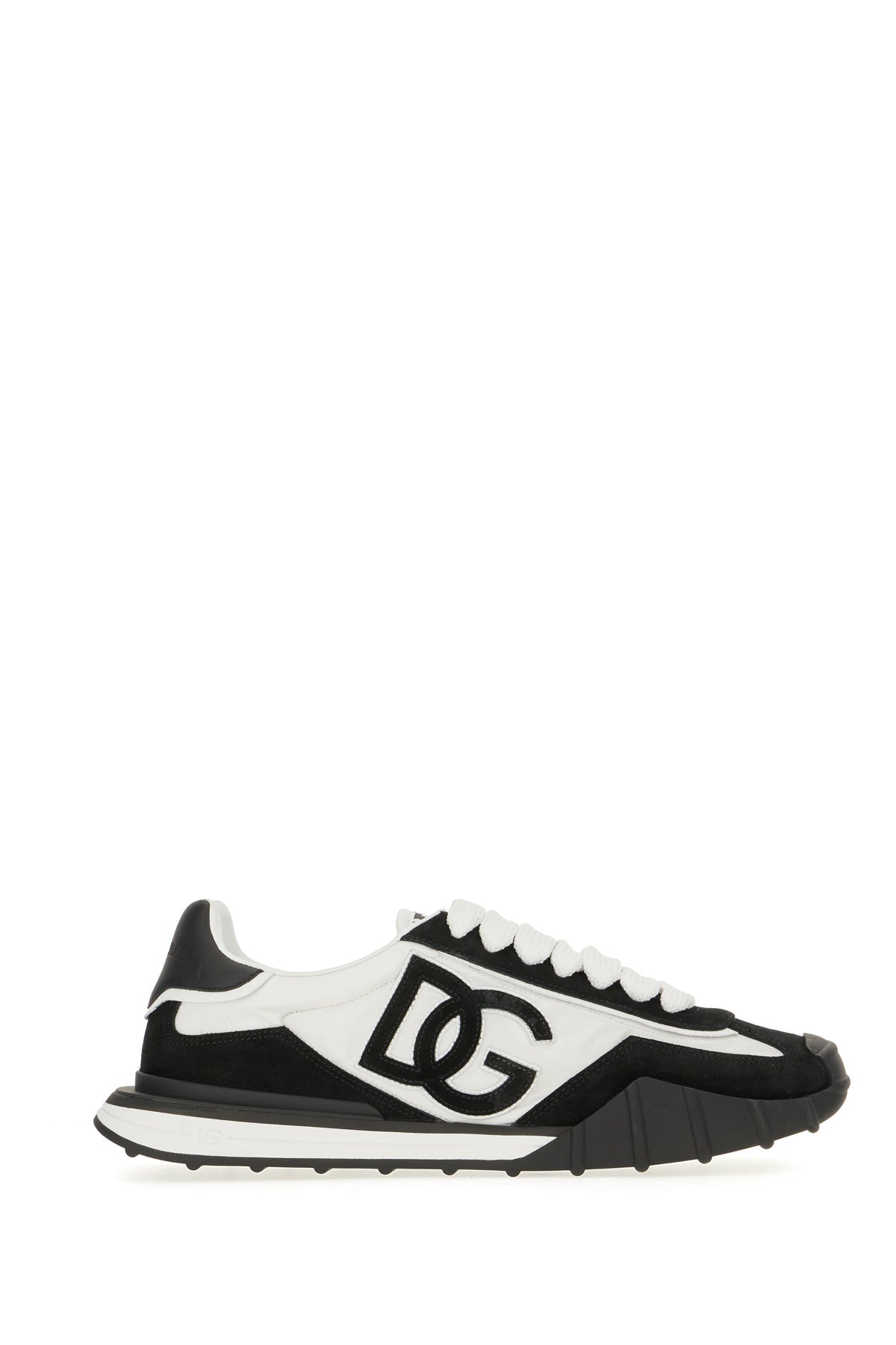 Dolce & Gabbana Sneakers DG Athletic bicolor in pelle scamosciata e nylon