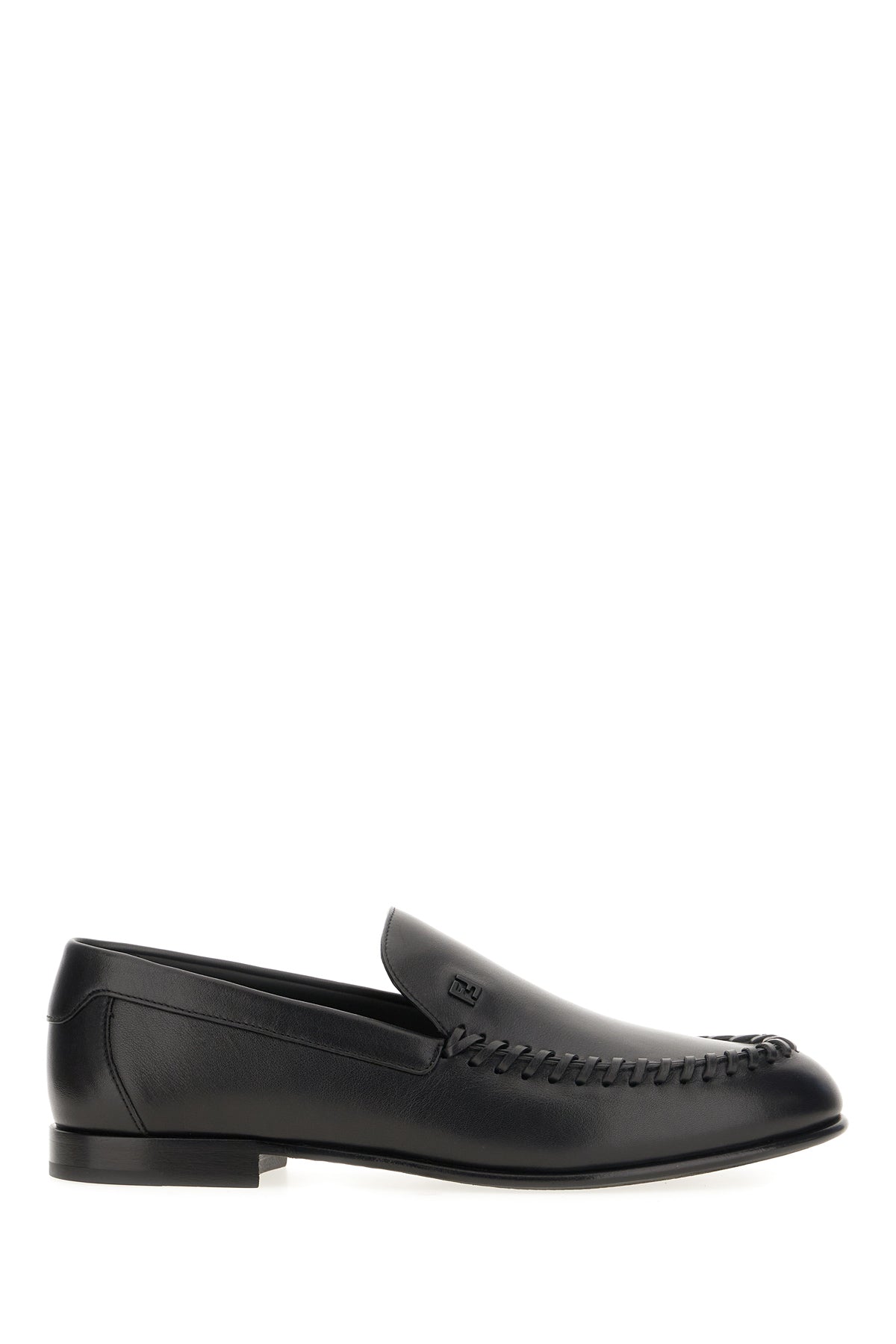 Fendi Mocassini in pelle nera