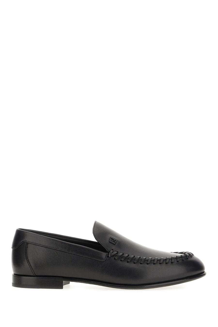 Fendi Mocassini in pelle nera