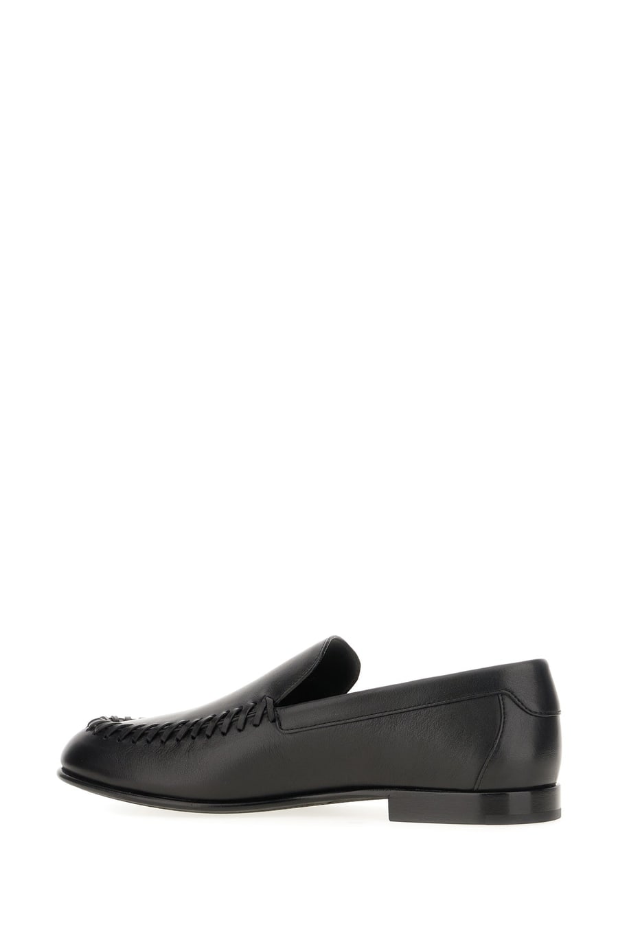 Fendi Mocassini in pelle nera, view 3