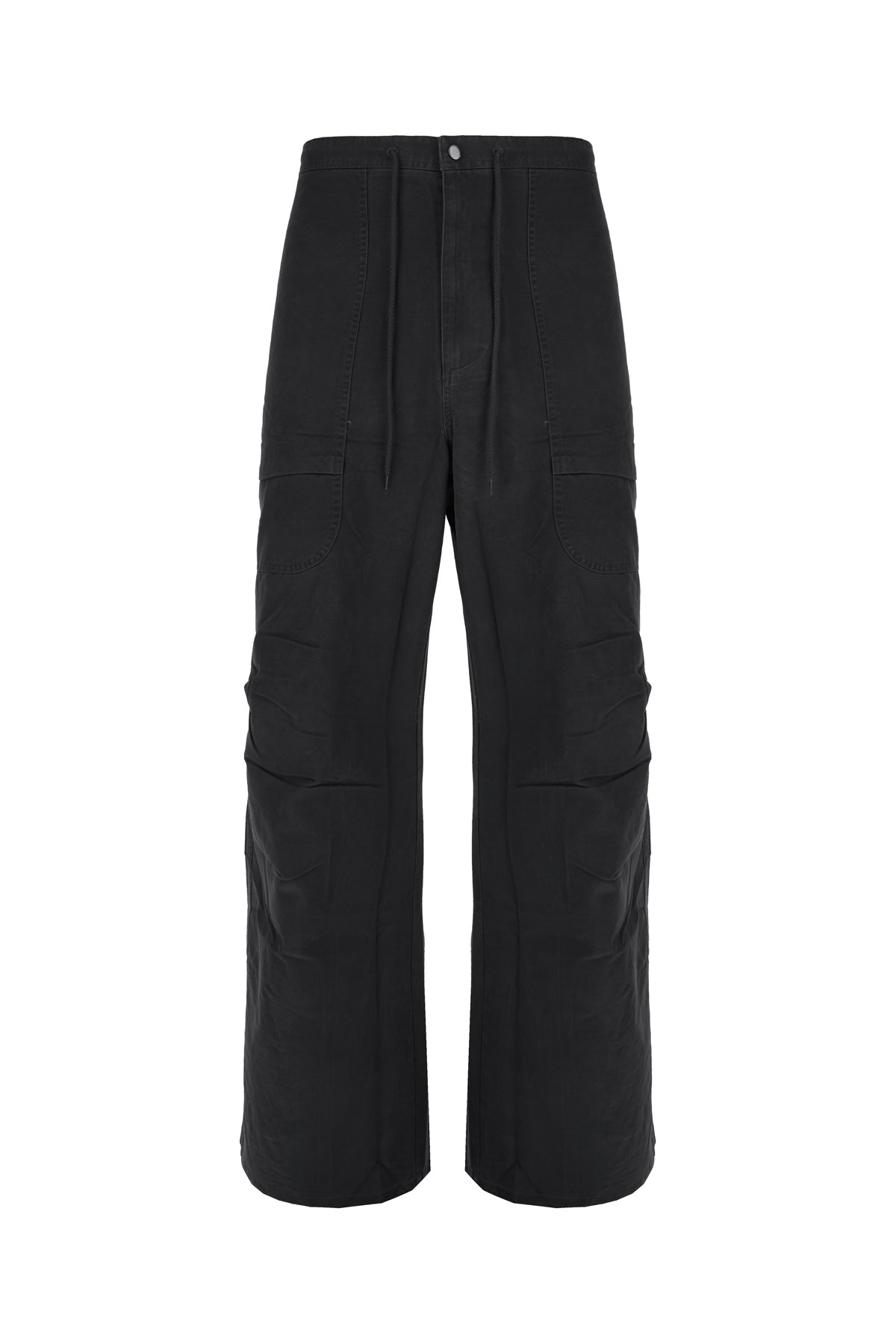 Entire Studios Pantalone cargo in cotone nero