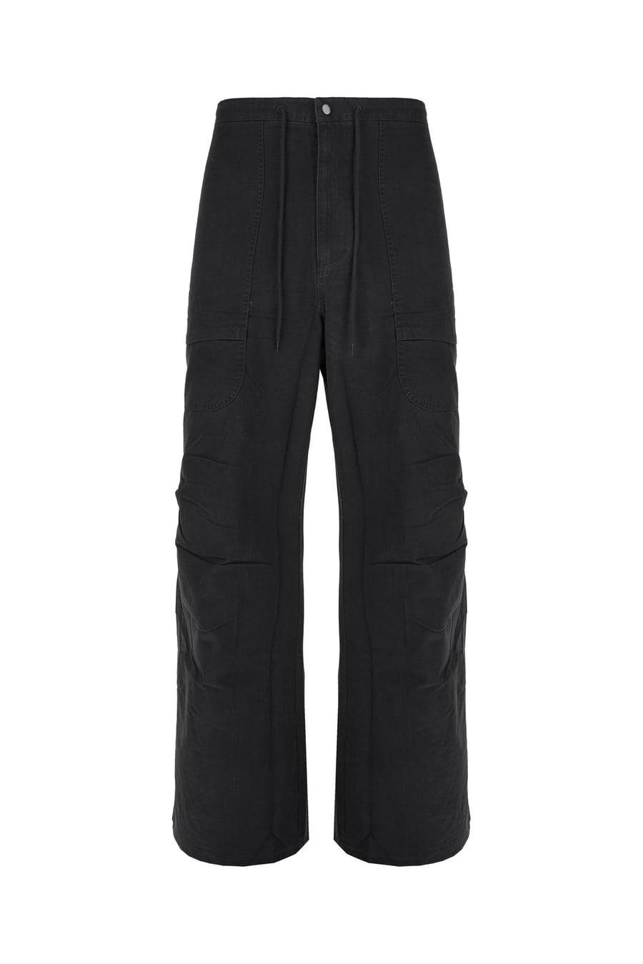 Entire Studios Pantalone cargo in cotone nero