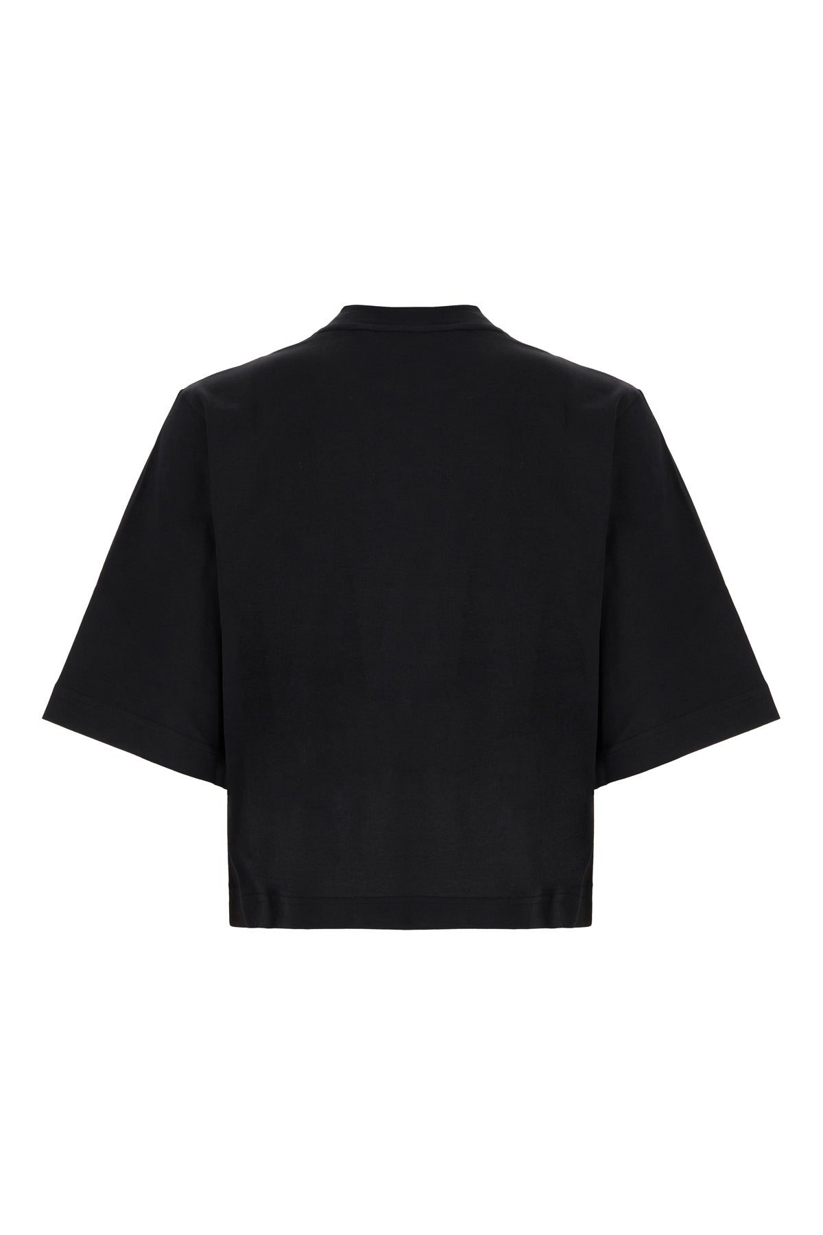 Palm Angels T-shirt in cotone nero, view 2