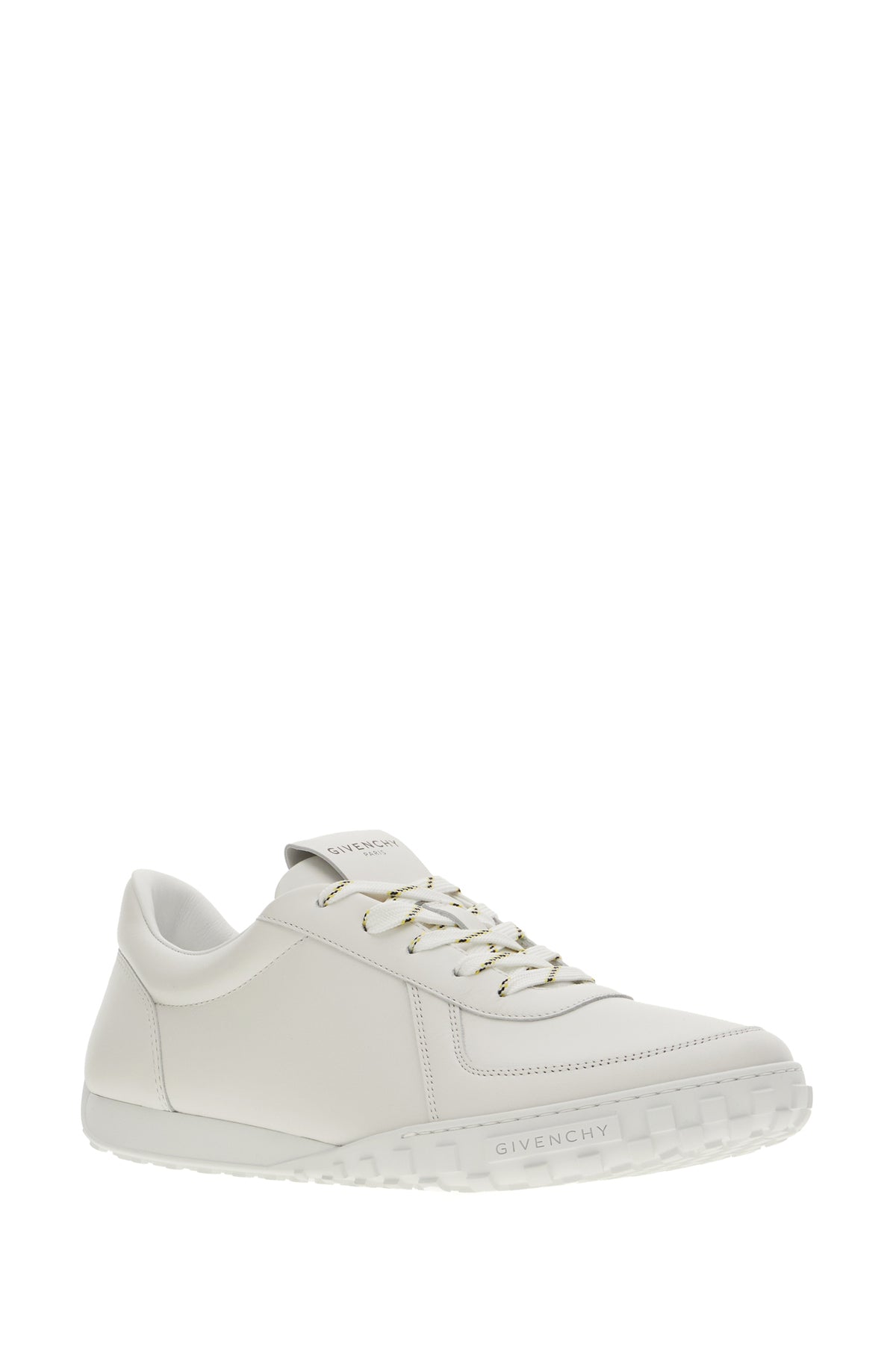Givenchy Sneakers Glide in pelle bianca, view 2