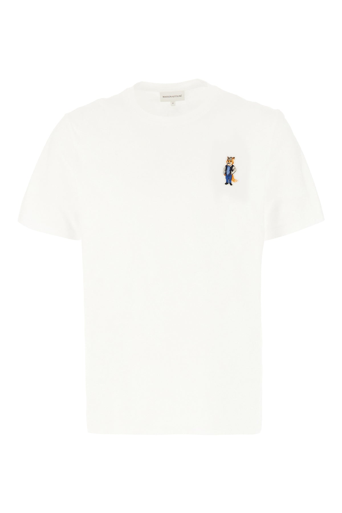 MAISON KITSUNÈ T-shirt in cotone bianco