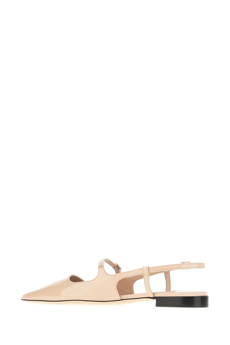 Jimmy Choo Ballerine Didi in pelle rosa carne, view 3