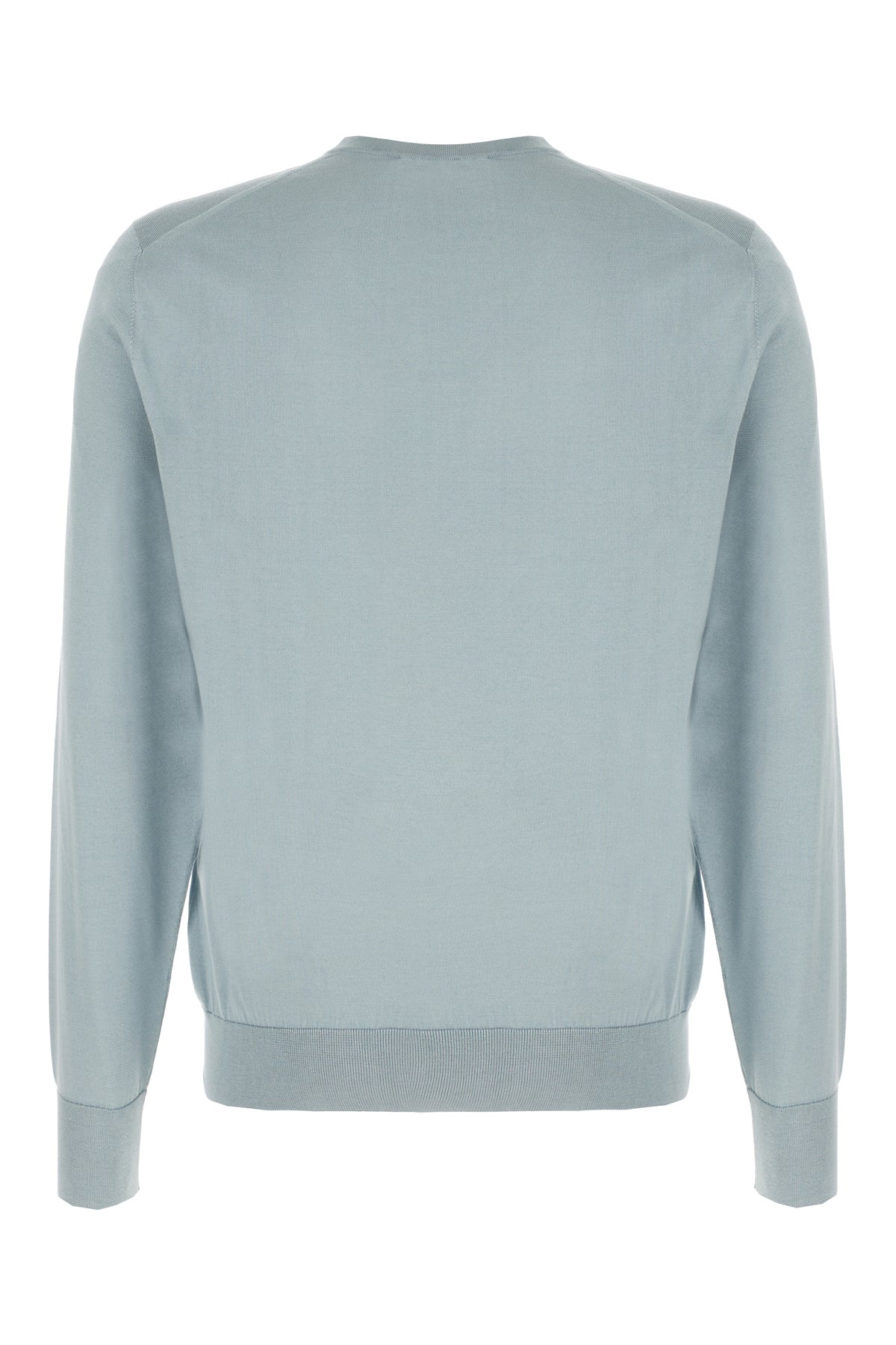 Dolce & Gabbana Maglione in seta azzurro pastello, view 2