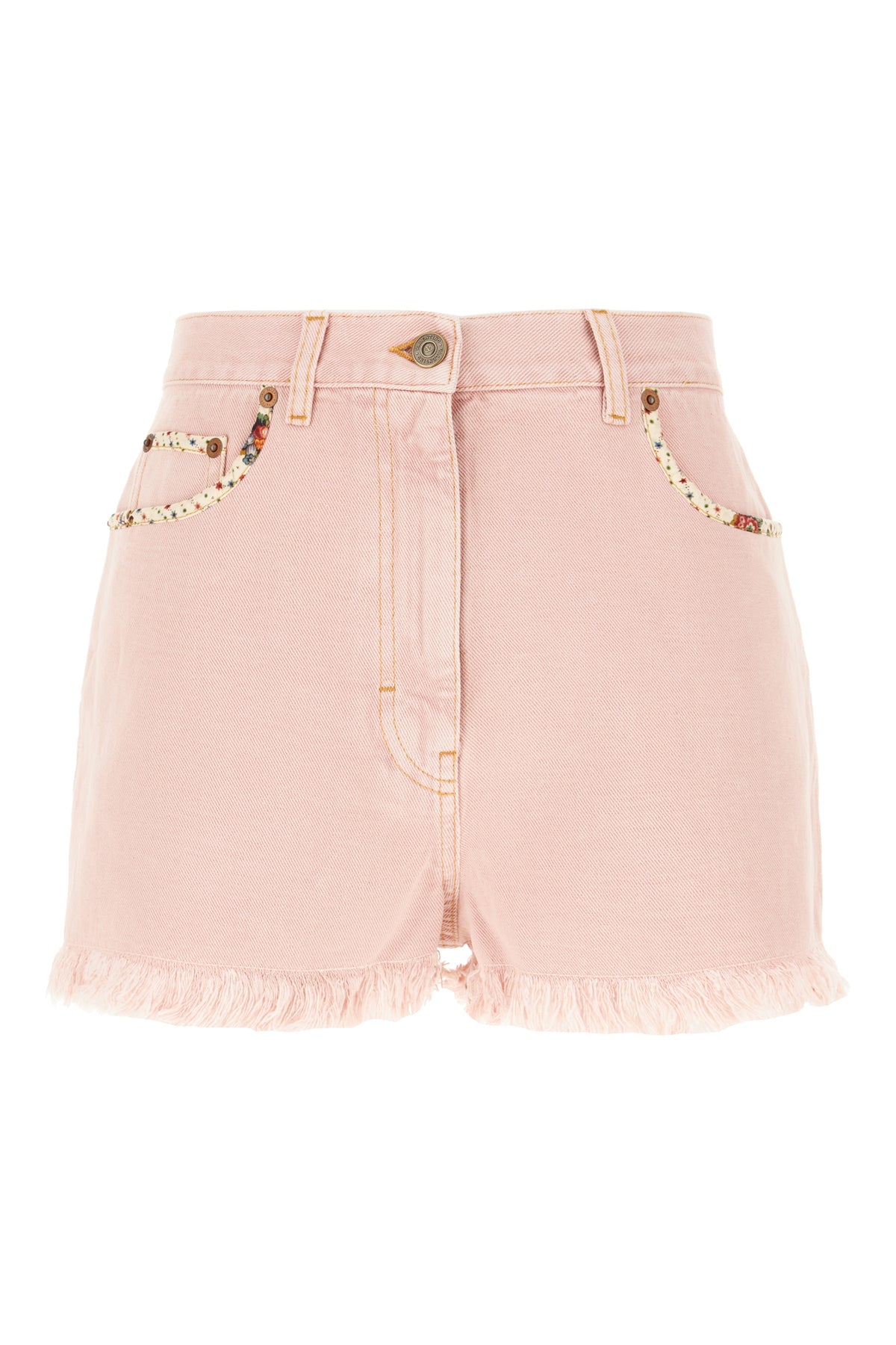 Valentino Garavani Shorts in denim rosa